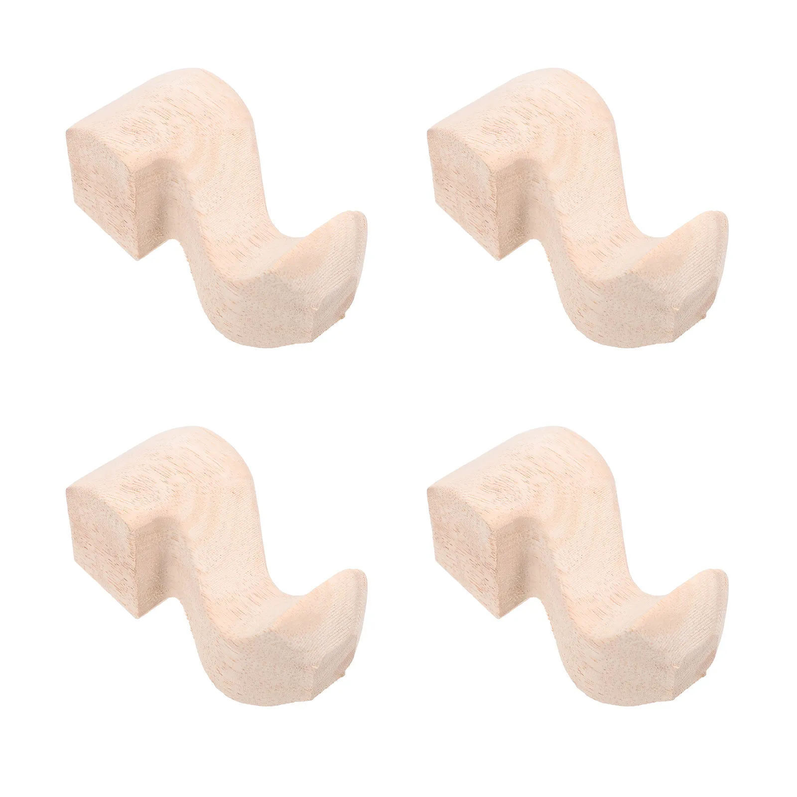 4Pcs Solid Wood Chair Legs for Furniture Height Raising Easy Install Sofa Table Accessories Furniture Leg Wood Chair Legs