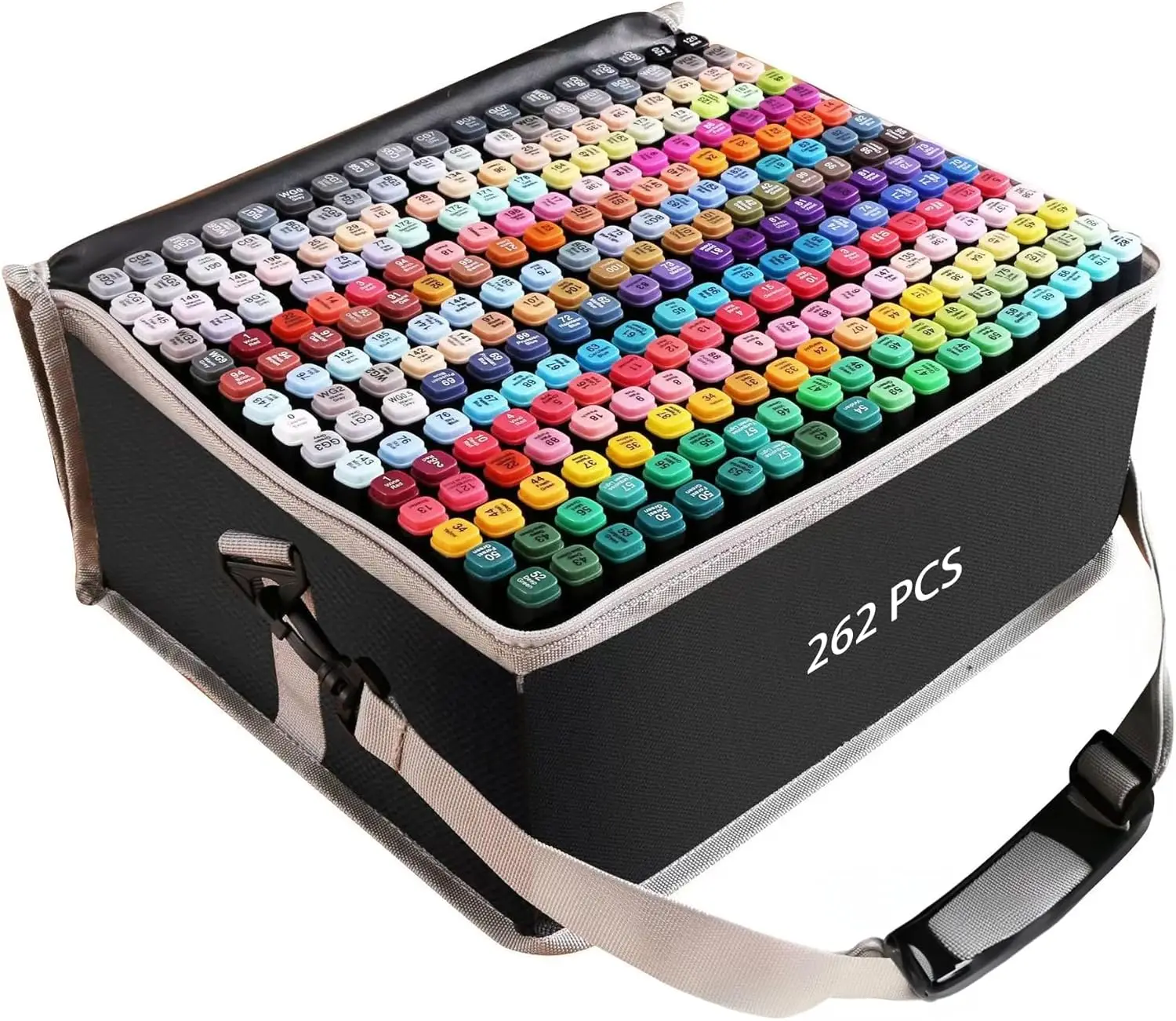 

262 Colors Dual Tip Alcohol Markers for Artists, Kids, Students & Adults Drawing Art