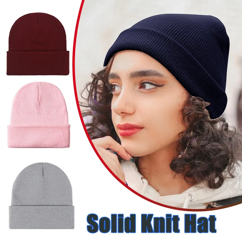 

Женская вязаная шапка в корейском стиле, теплая зимняя шапка, винтажная круглая верхняя шапка для беременных, уличная ветрозащитная модная шапка для холодной погоды