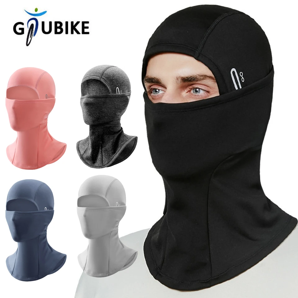 GTUBIKE Maschera per moto invernale Donna Uomo Casco da moto Berretto interno Ciclismo Sci Passamontagna Cappello termico antivento