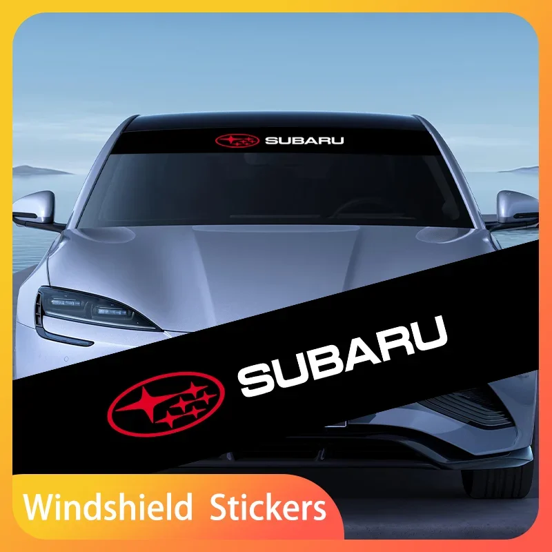 

Car Front Rear Windshield Decoration Accessories Stickers For Subaru Forester impreza Outback Legacy Tribecacar Car Accessories