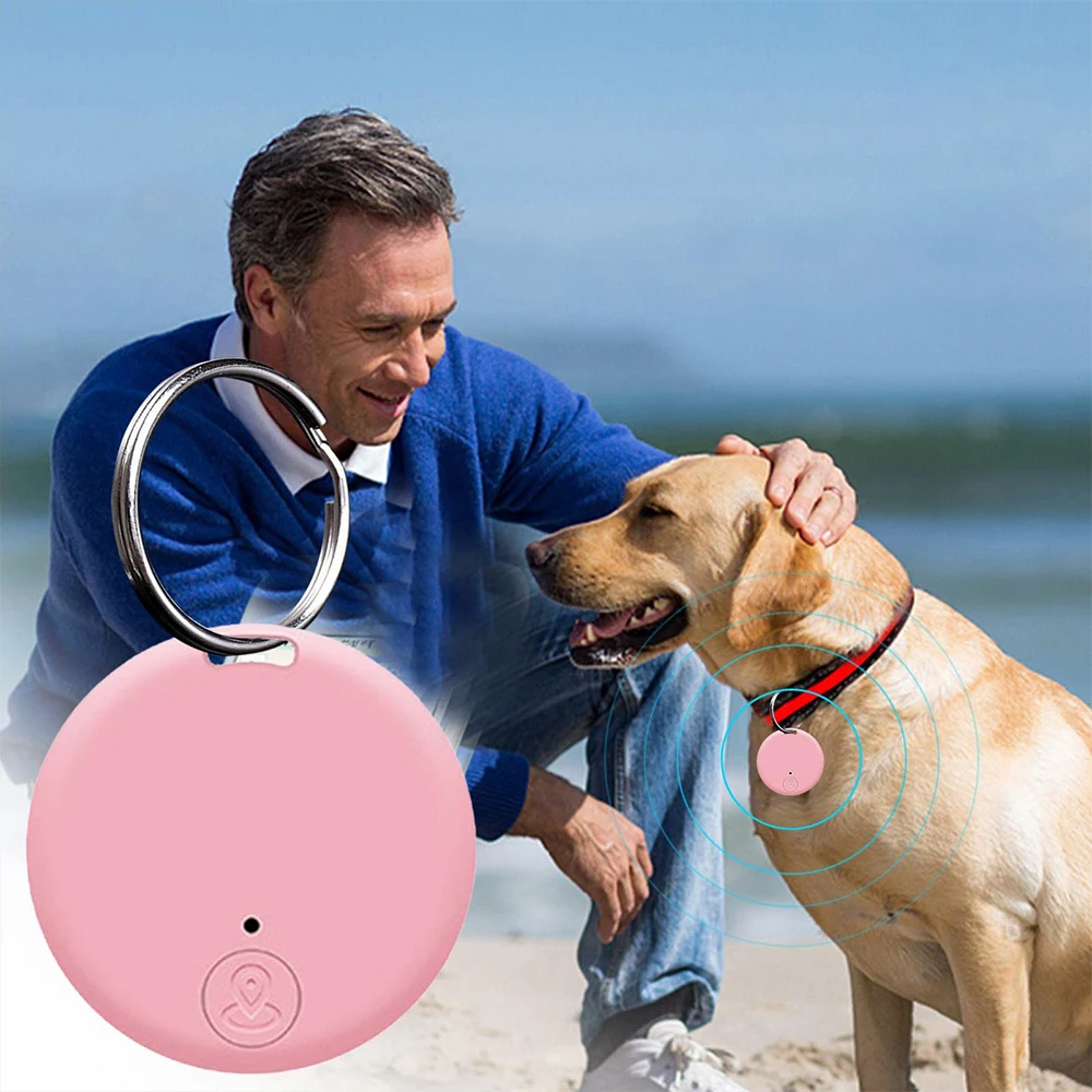 Mini GPS Tracker Device Anti-Lost Reminder For Pet Kids Bag Key Wallet Smart Bluetooth Connected IOS/ Android App Finder Locator