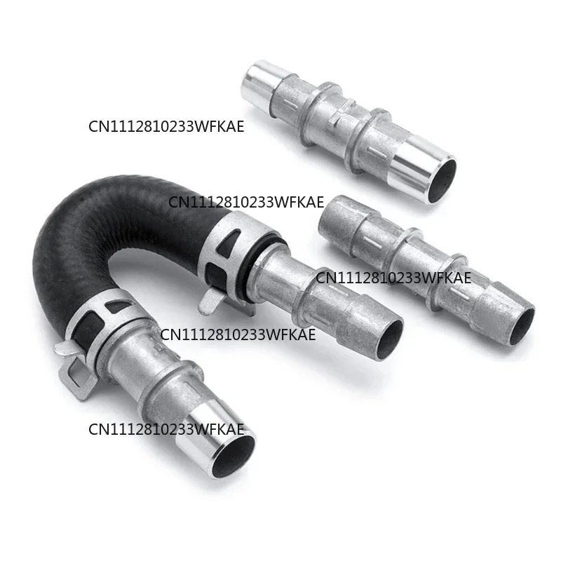 Engine Heater Core Bypass Hose Connector Kit 5/8in 3/4in Hose Fitting Aluminum Universal for Most Common Heater Hose