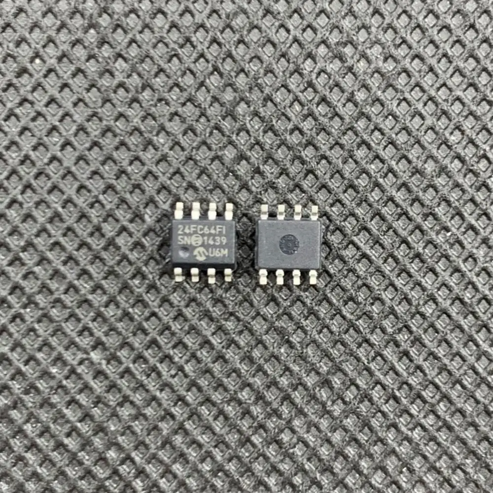 50pcs-24fc64fi-eeprom-serial-i2c-64kbit-8k-x-8-33v-5v-8pin-soic