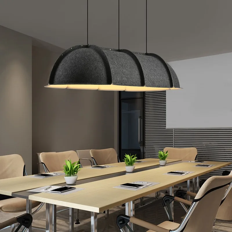 Danish creative sound-absorbing felt lamp restaurant bar counter office minimalist designer coffee restaurant pendant light