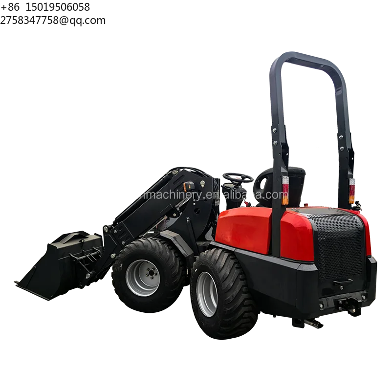 EPA & EUR5 Compliant Mini Excavator Skid Steer Loader for Farm Orchard & Construction with Core Engine Component