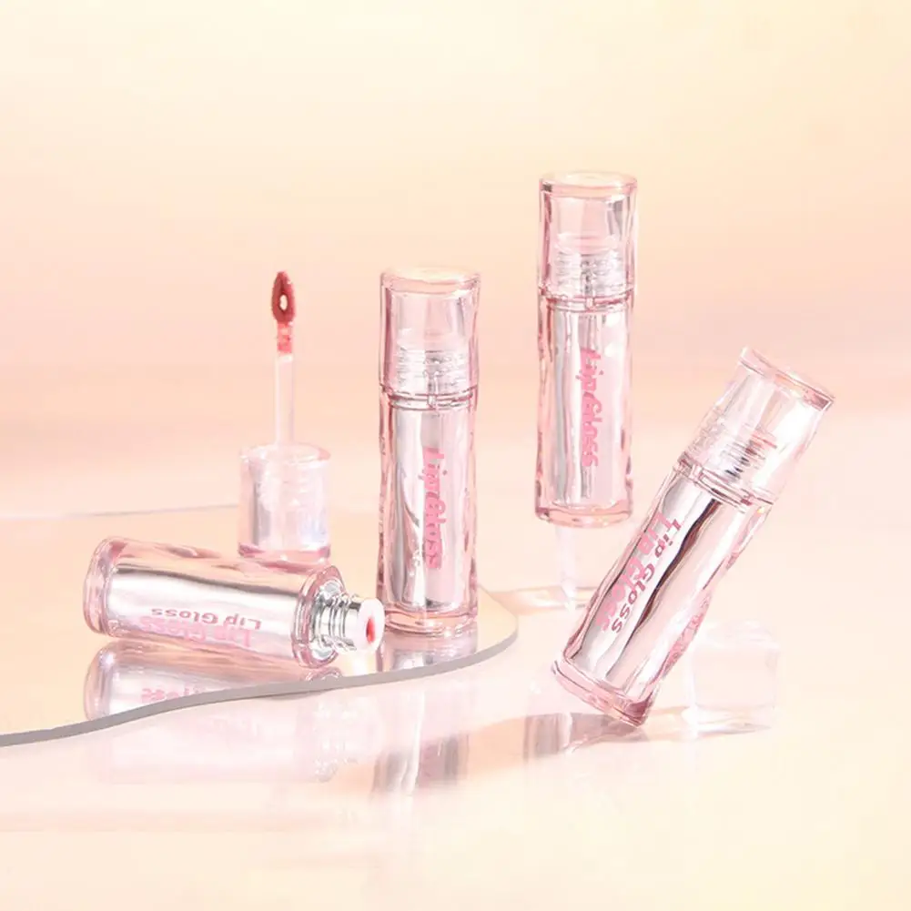 Mirror Jelly Lips Glaze Moisturizes Water Gloss Lip Gloss Long-Lasting Easy Halo-dyeing Liquid Lipstick Cosmetics