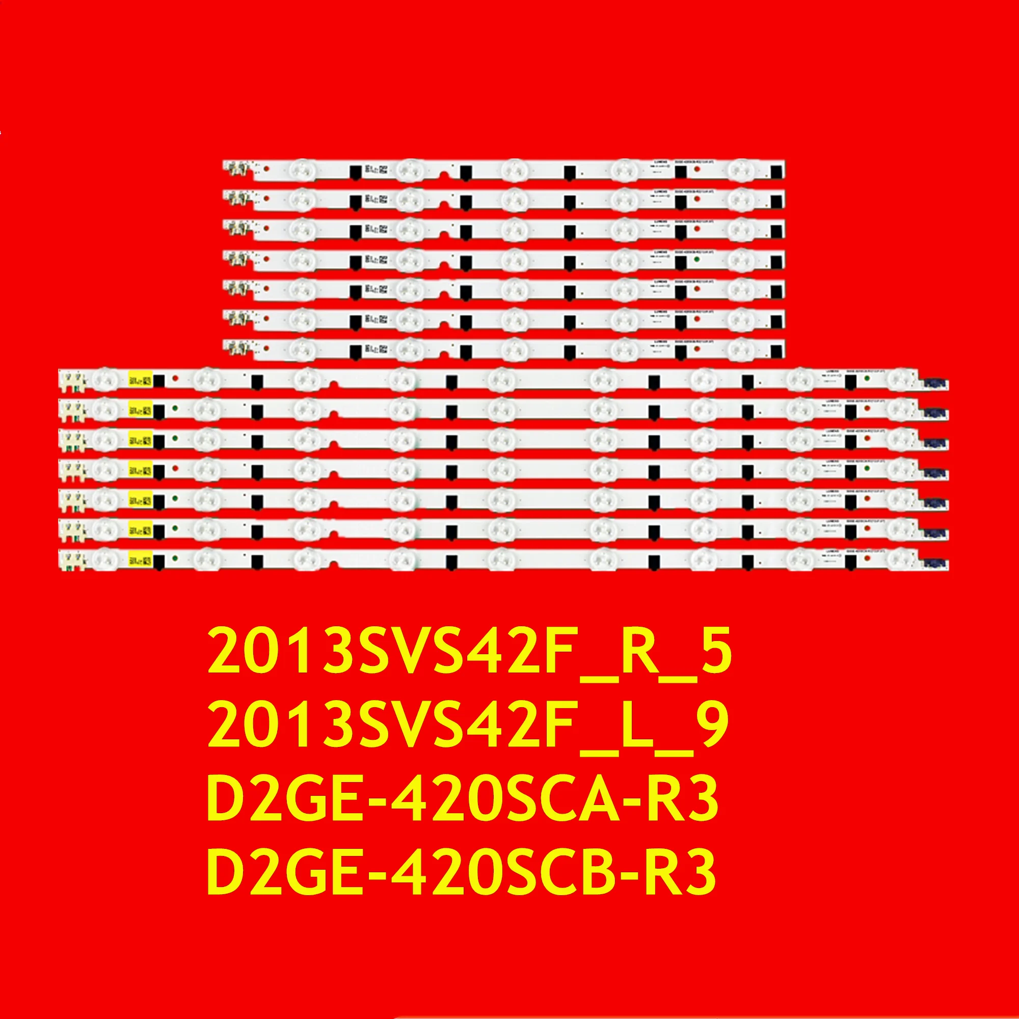 

LED Strip for UE42F5000 UE42F5300 UE42F5500 UE42F5700 UE42F6100 UE42F6400 UE42F6500 UE42F5020 D2GE-420SCA-R3 D2GE-420SCB-R3