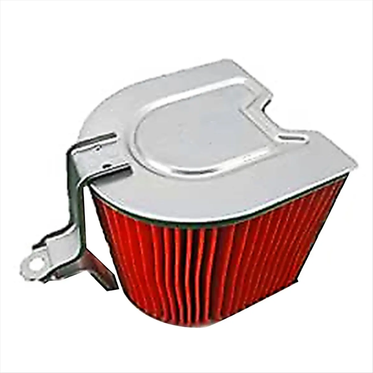 #64Y Motorcycle Air Filter Intake Cleaner for Honda Helix CN250 CN 250,Intake Cleaner,(Red)