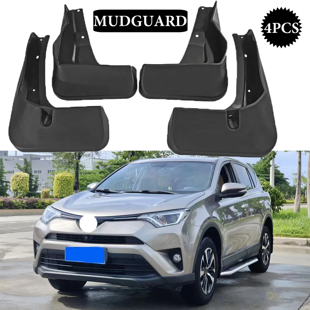 

Car-styling For Toyota RAV4 2016 2017 2018 Car Fender Mud Flaps Splash Guards MudFlaps Front Rear Mudguards Auto Accessories