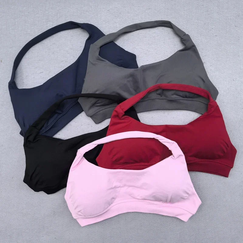 

Training Bra Sports Fashion Bra With Logo Women Seamless High Quality Corset Yoga Pilates Sports Fitness Bra Fitness Tops