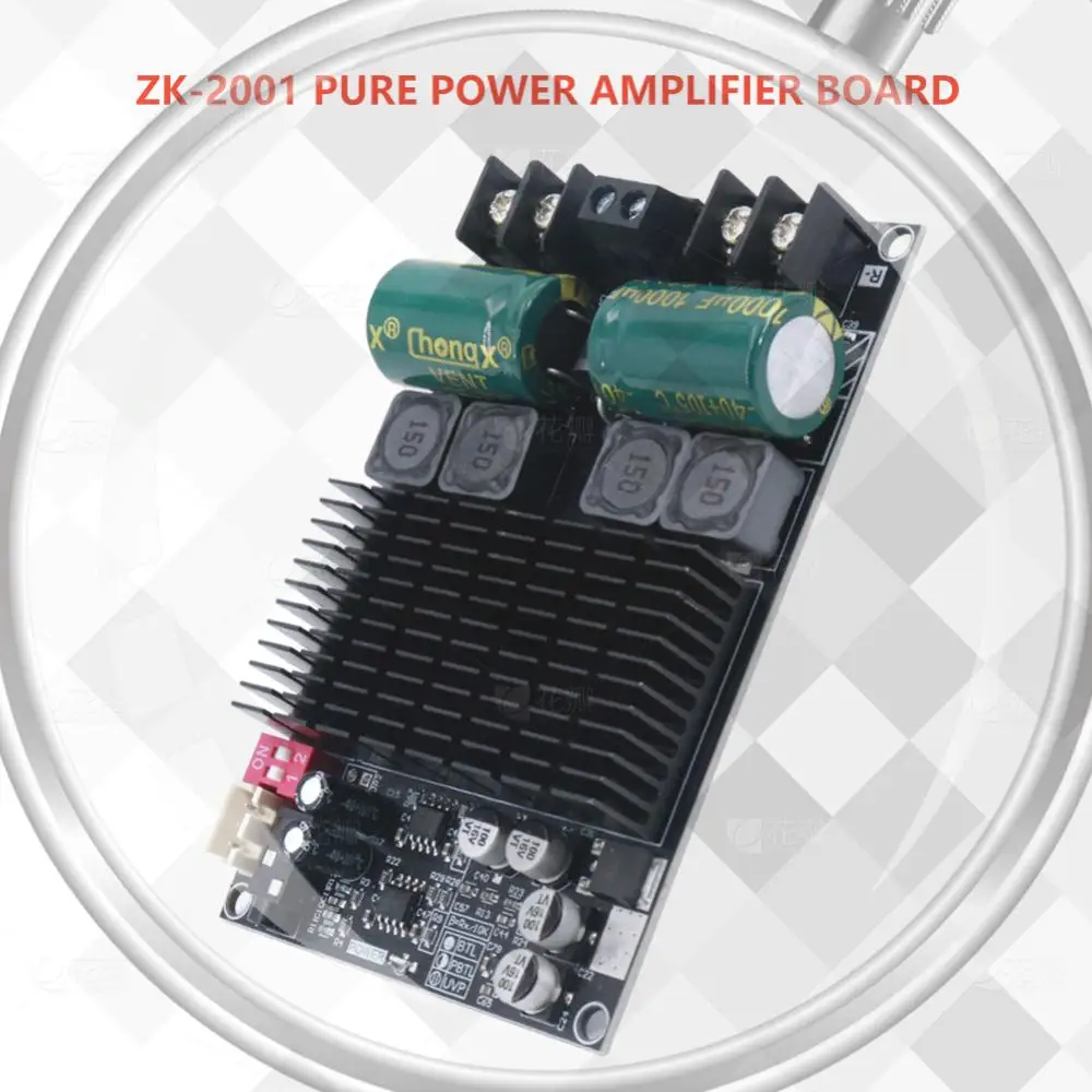 

Цифровая плата усилителя мощности TPA3221, 100 Вт x 2, двухканальный, DC 10-30 В, 200 Вт, мостовой режим, моно, для сабвуфера