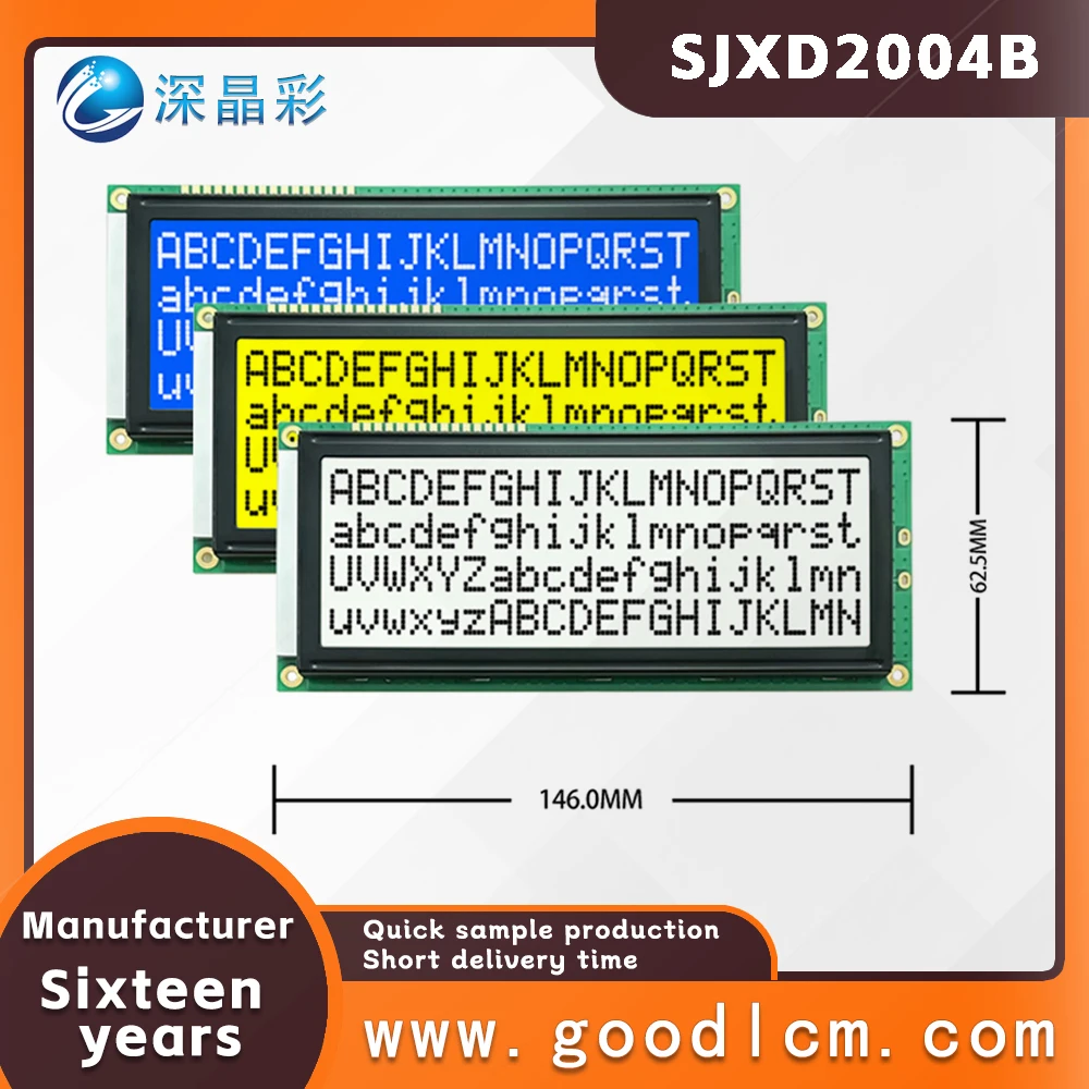 Lcd 2004b Display Module 20X4 Groot Karakter Lcd-Scherm 20X04 5.0V Of 3.3V Voeding St7066 Drive Meerdere Display