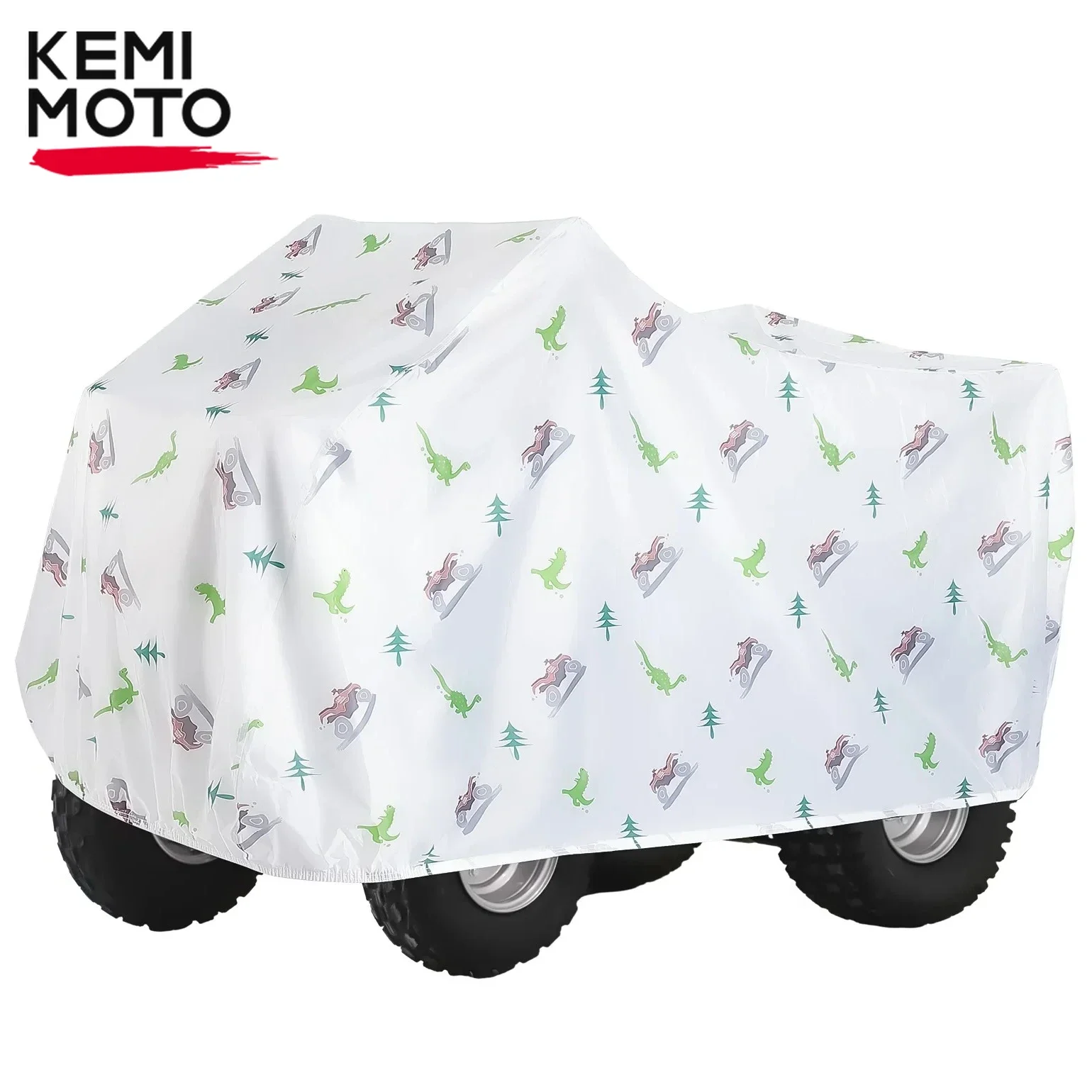 

Чехол для квадроцикла 300D 76x39x43 дюйма, четырехколесный чехол от дождя и пыли, защита от ультрафиолета, совместимый с Polaris Sportsman для Yamaha Grizzly для Can-Am