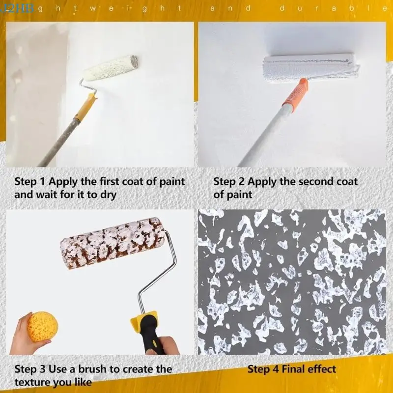 J2HB Precisions Pattern Paint Roller Sponges For Furniture Detailing And Small Area