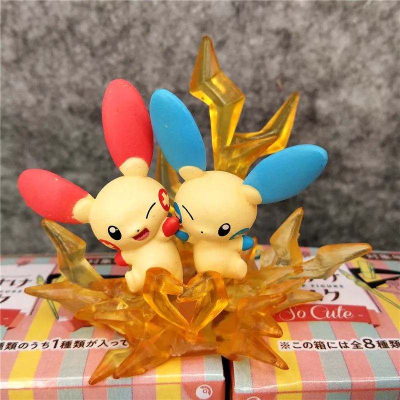 

Pokemon Desktop Figure Mystery Blind Box - So Cute! Pikachu & Eevee Etc. Decor for Desk Gifts Toy Model Anime Collect Ornaments