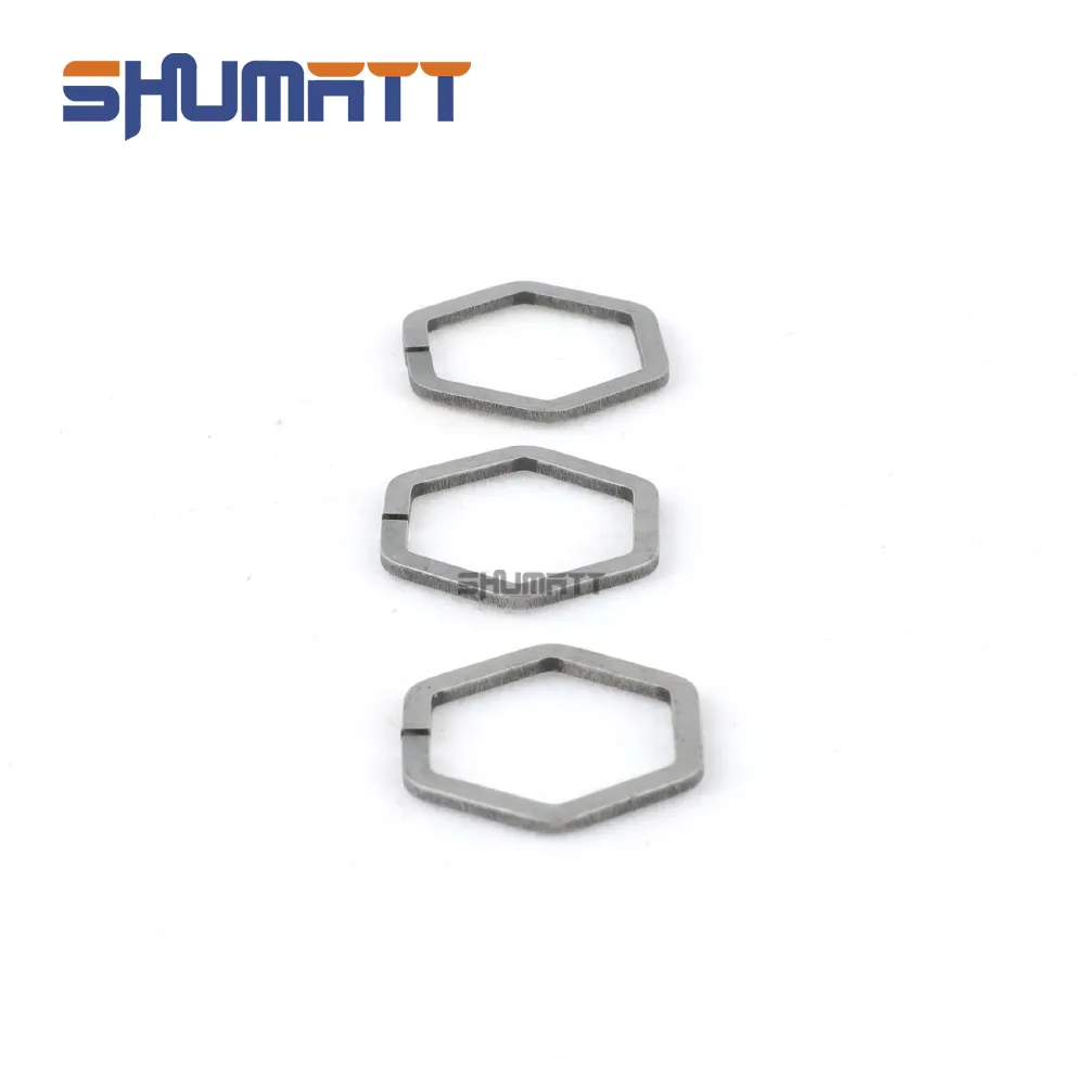 

100Pcs Shumatt B60 Common Rail Injector Copper Shims for 0210100008 Fuel Injector S14*S18