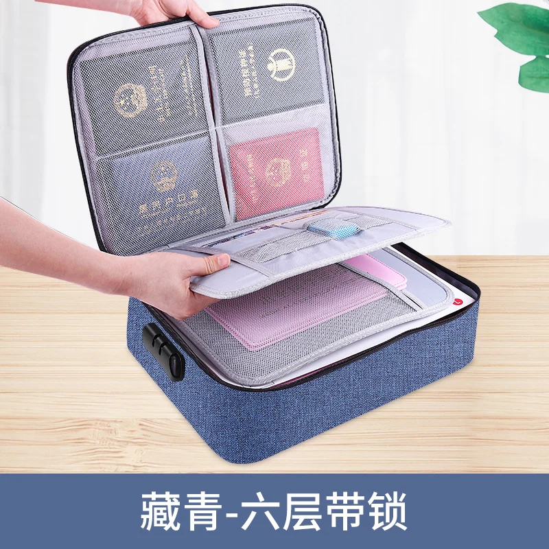 Rits Document Opbergtas Grote Kleding Bagage Compressie Lock Hersluitbare Handtas Draagbare Reizen Home Organisatie