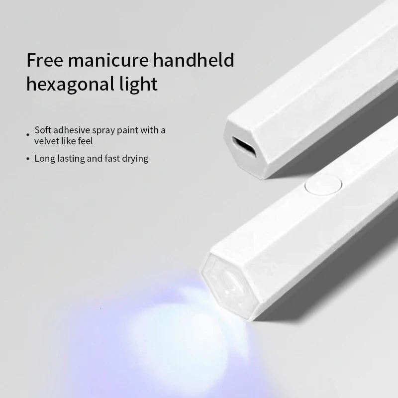 Portable Salon Quick Dry USB Nail Dryer Machine Home Phototherapy Tools Professional UV LED Nail Lamp Mini Flashlight Pen