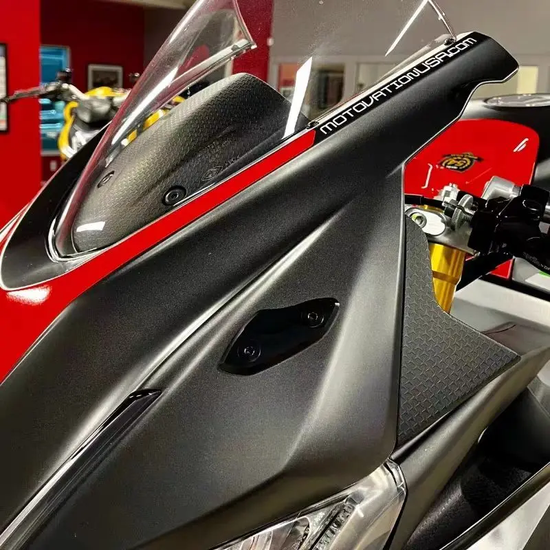 Motorcycle Windscreen Mirror Cover Driven Eliminators Cap Mirror Hole Cover For Aprilia RS660 RSV4 RSV4 1100 Factory RS 660 V4