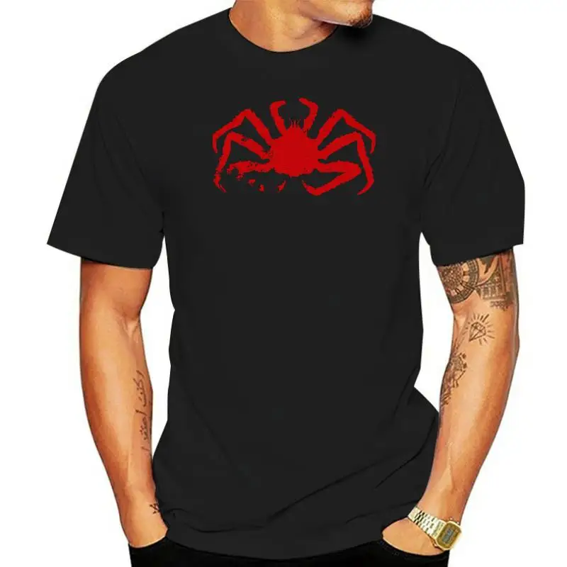 Camiseta KING CRAB pesca caña de pescar hueso caza río mar y línea cuello redondo manga corta niño algodón hombres