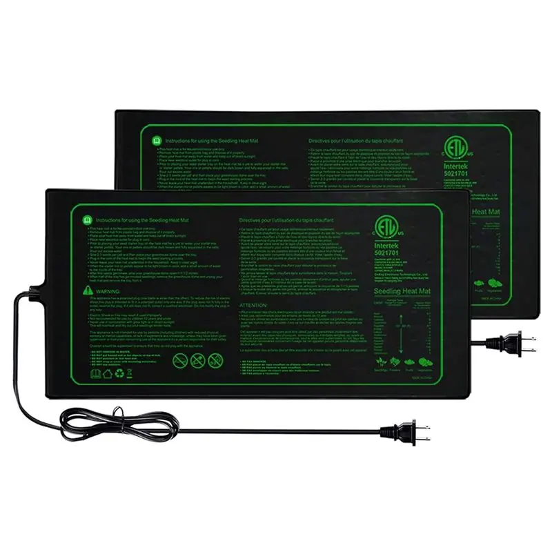 

AEE4-Seedling Heating Mat,Warm Hydroponic Heating Mat For Seed Starting,Indoor Gardening,Waterproof Plant Heating Mat US Plug