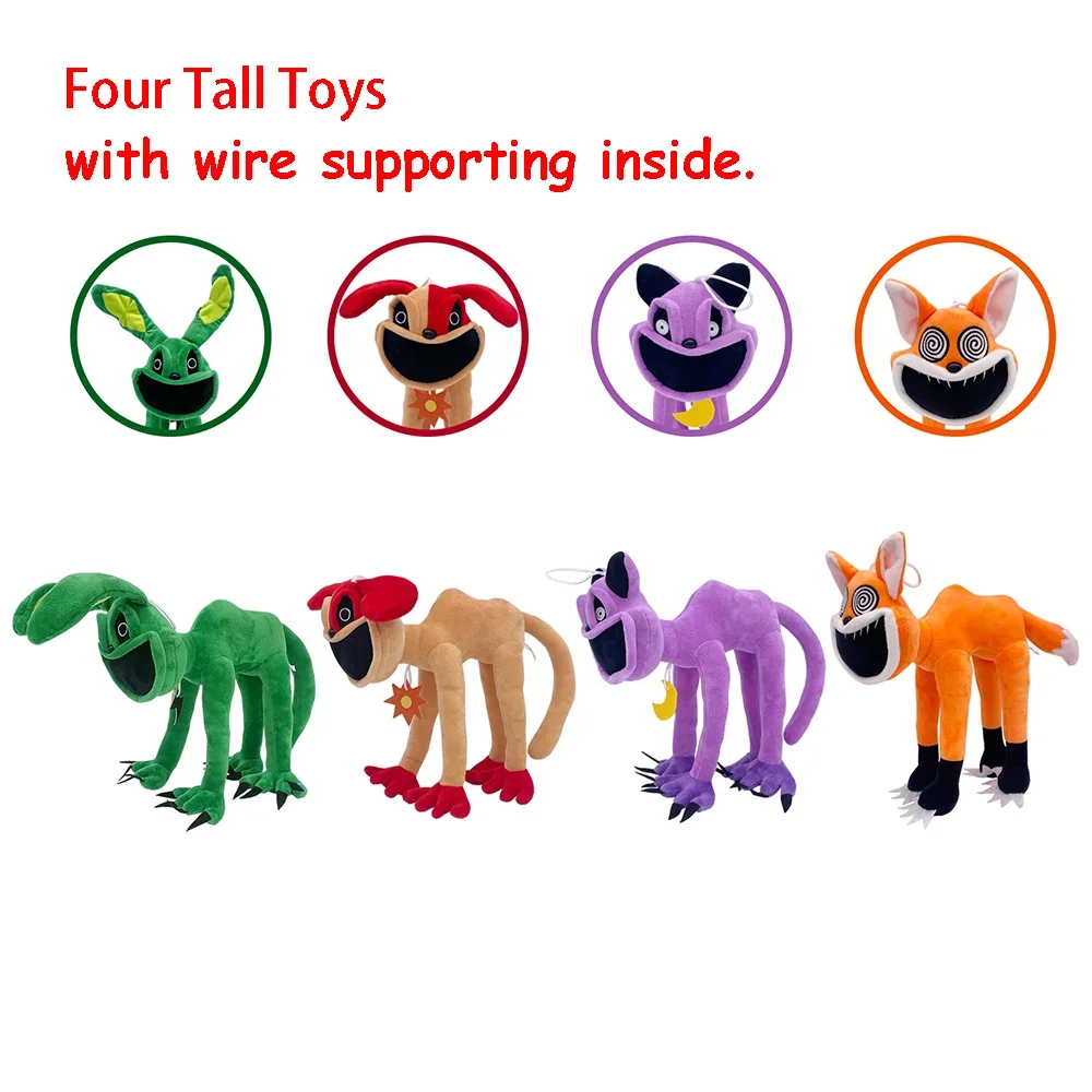 42 stili Catnap Smiles Critters peluche Purple Cat Dogday farcito Hopscotch Toys Soft Fluffy Animals Doll regali per la giornata dei bambini