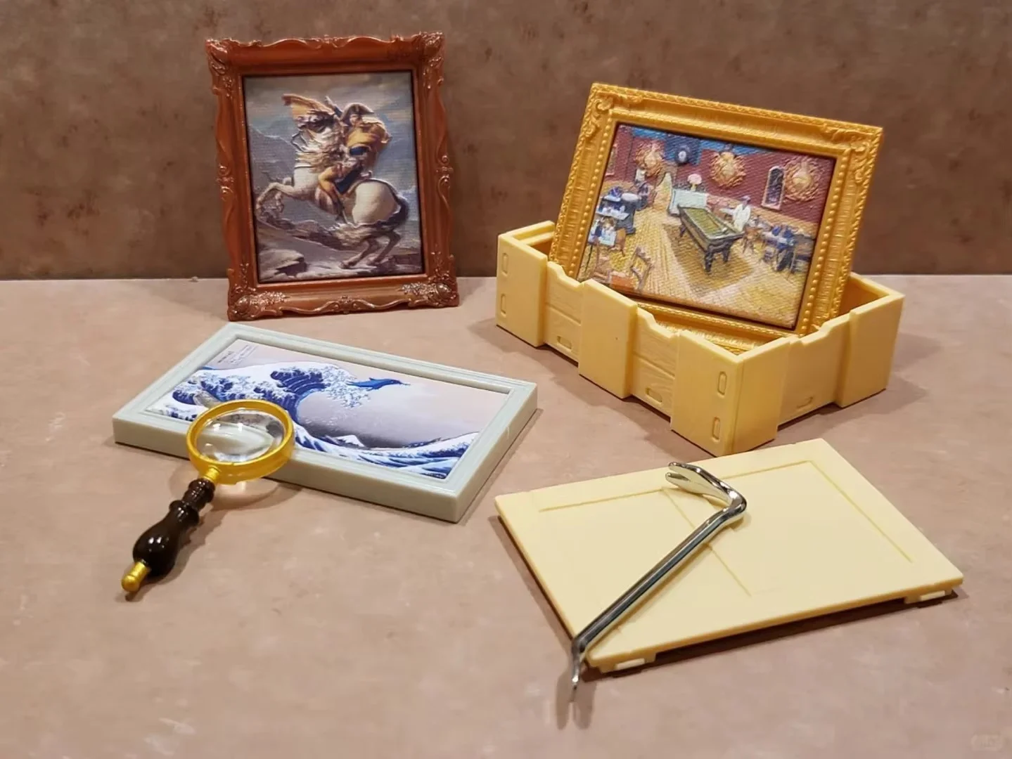 Zuru Mini Brands Create Masterpieces Series 5 Surprise Minis Blind Balls Miniature Famous Painting Collectible Toy Mini Ornament - view 5