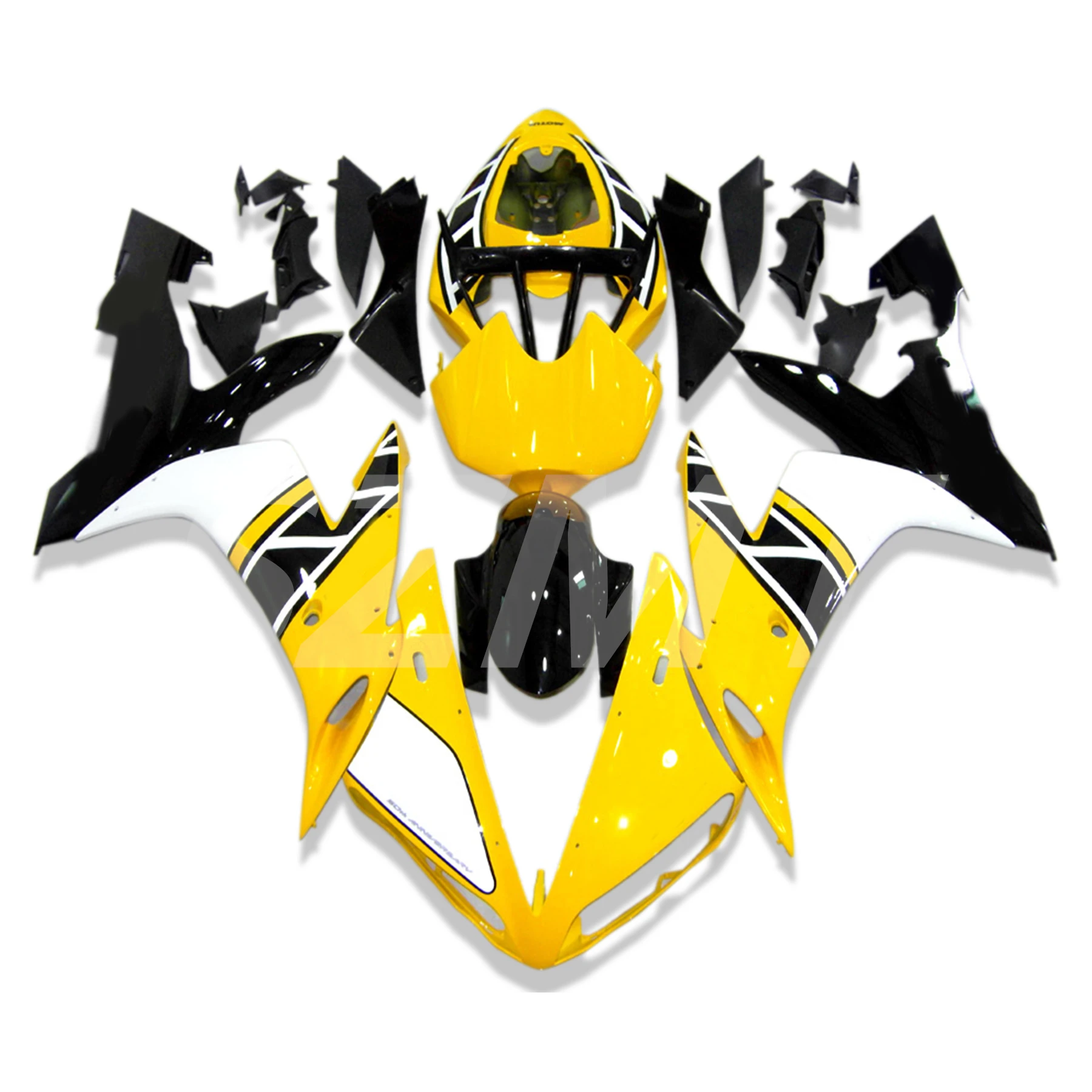 

Injection Mold New ABS Motorcycle Fairings Kit Fit For YAMAHA YZF 1000 - R1 2004 2005 2006 04 05 06 Bodywork Set Black Nice