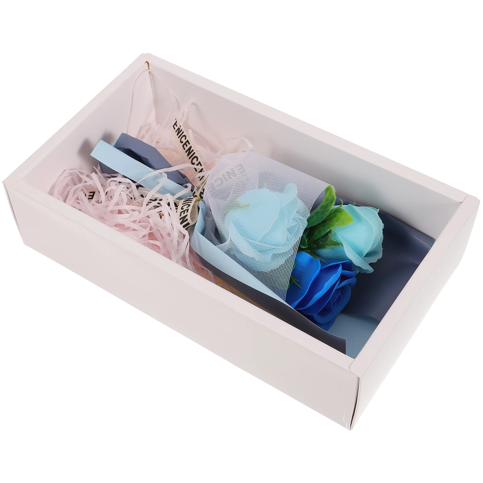

Soap Bouquet Flower Flowers Decors Roses Indoor Mini Ornament Valentine's Day Artificial Bouquets