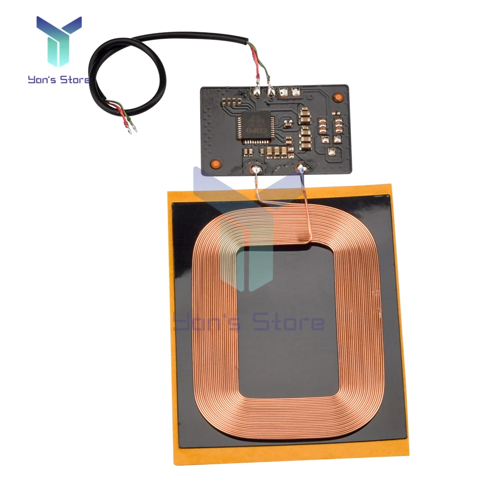 5V 2.1a für Qi Wireless Charger Empfänger Terminal Modul PCBA Board Spule 1,5 W für Telefon für Batterie 5V 1a Schnell ladegerät