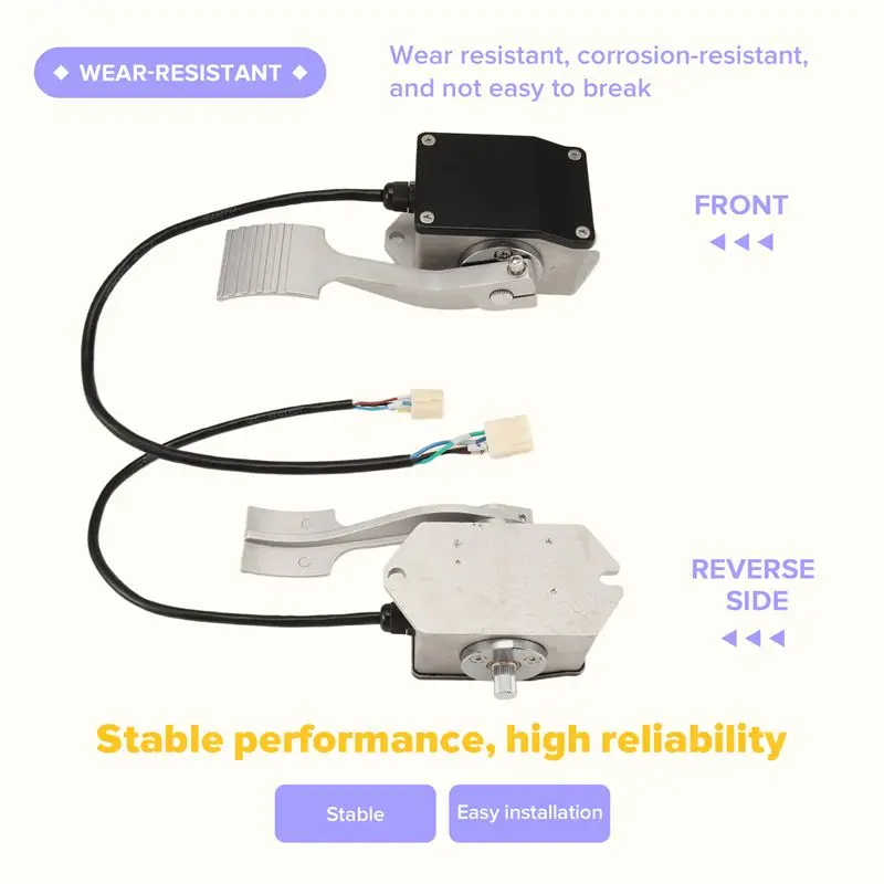 

RJSQ-001 For Electronic Forklift Accelerator Throttle Pedal 0-5V Signal Output For Sightseeing Patrol Hall-Type RJSQ001