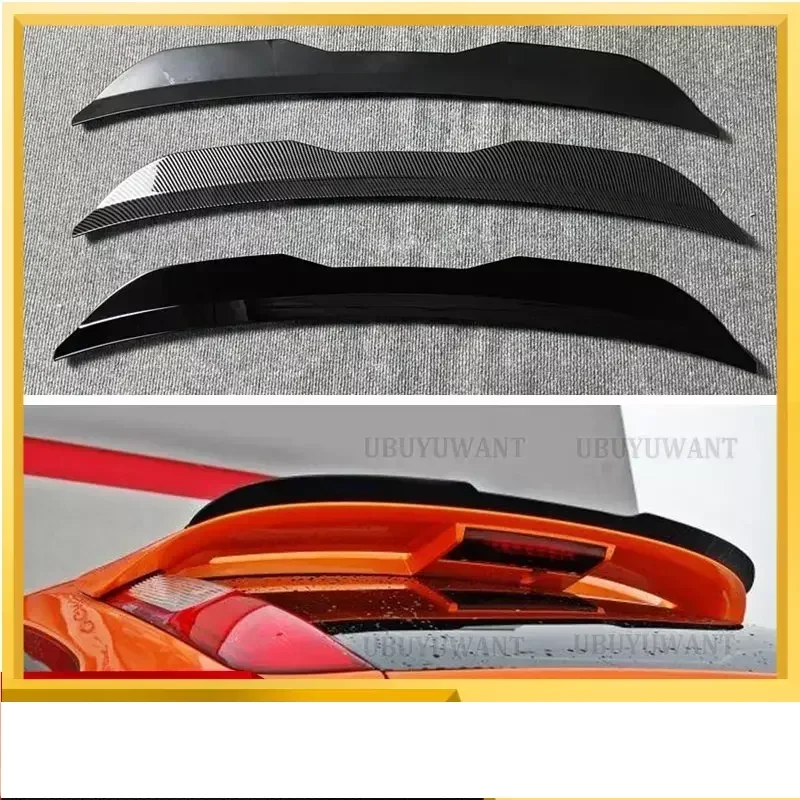 SPOILER EXTENSION FORD FOCUS MK2 ST ABS Plastic Gloss Black Roof Wing Rear Spoiler For Ford Focus MK2 MK2.5 ST225 Spoiler lip