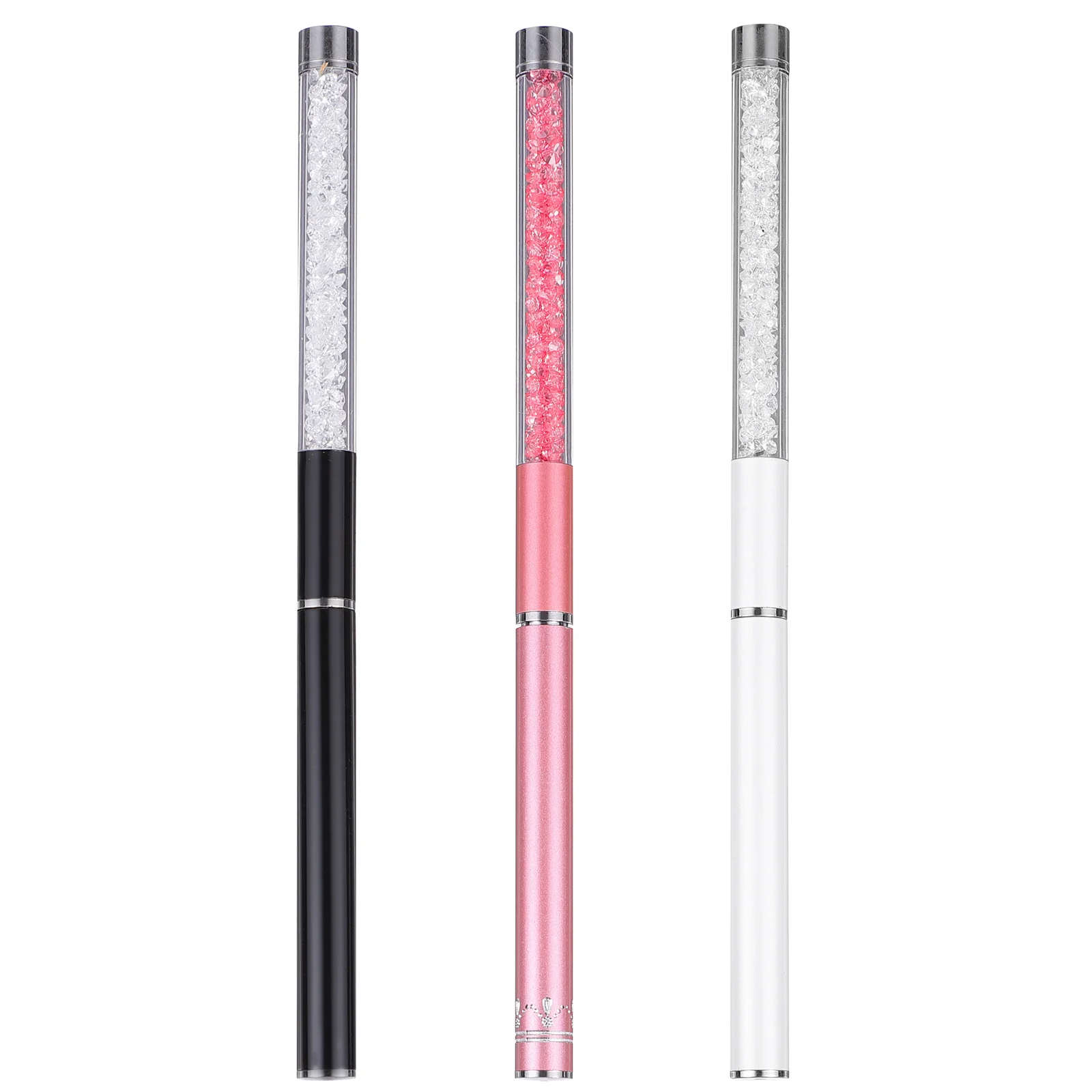 3Pcs Wimpern Pinsel Schraube Wimpern Mascara Pinsel Tragbare Make-Up Applikator Zauberstäbe Reise Augenbraue Kamm Schönheit Werkzeug Leichte