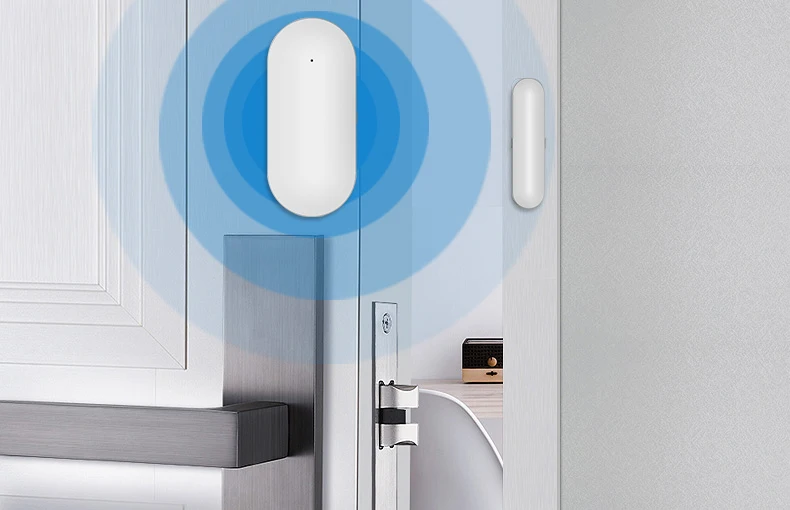 433Mhz Wireless  Door Magnetic Contact For Burglar Alarm System Door/Windows Alarm Sensor Detector
