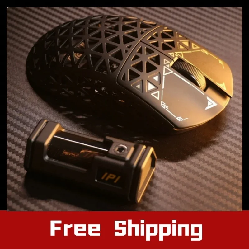 

2025New IPI Piao Float Wireless Three Mode Mouse Bluetooth Dual 8k Carbon Gaming Esports Lightweight Mouse Custom Made Mice Gift