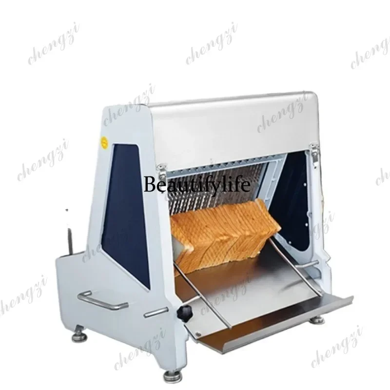 HR Bread Cutter Stainless Steel Blades Smooth Neat Cutting Effect Solid Frame For Catering Store Kitchen Baking Bread Separatio