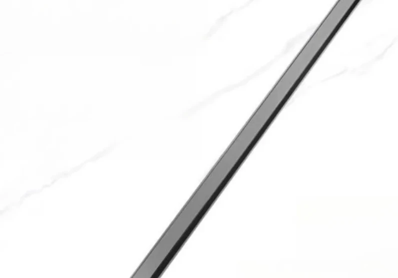 Extremely narrow and elongated floor drain linear shower room bathroom all copper deodorant core stainless steel drain