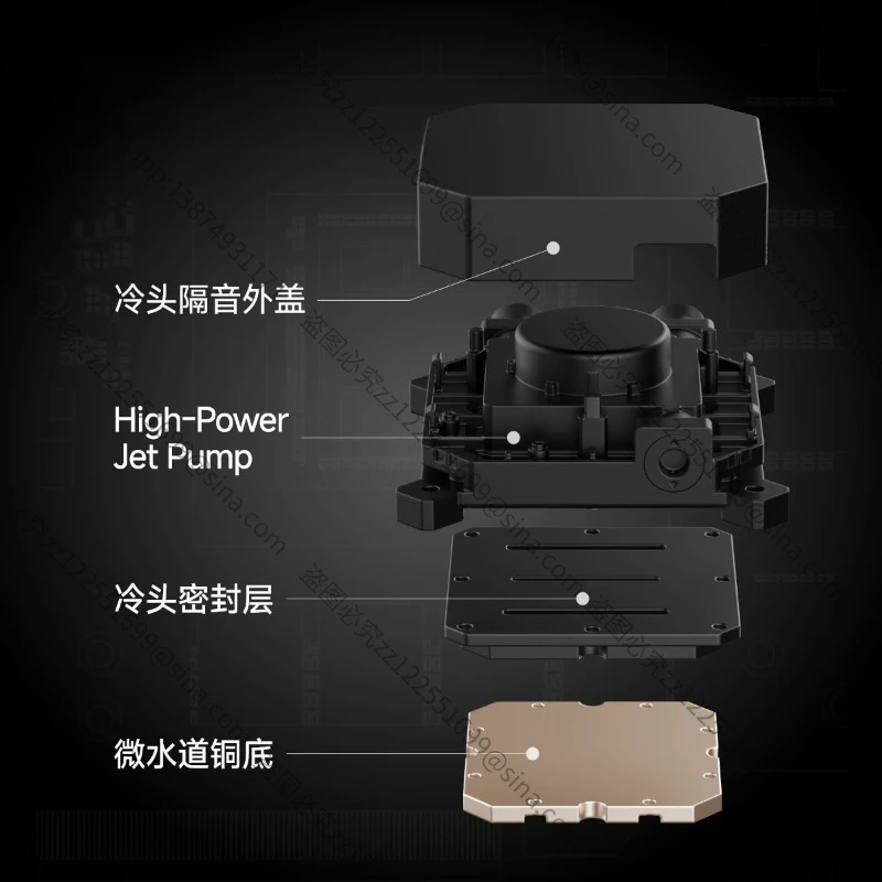 Applicable To 3090Ti/3080Ti/3070/3060 Special Silent Cooling Speed 360 Water Cooling Radiator