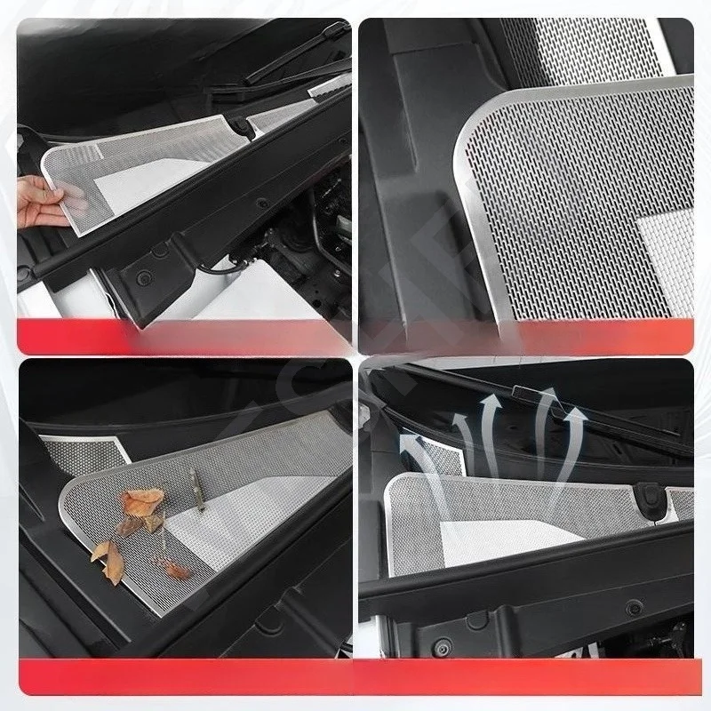 Für Geely EX5 Proton eMas 7 2025 2026 Frontmotorhaube Anti-Blockier-Abdeckung Kühleranschluss Schmutzschutz Langlebiger Schutz Zubehör – Detail 5