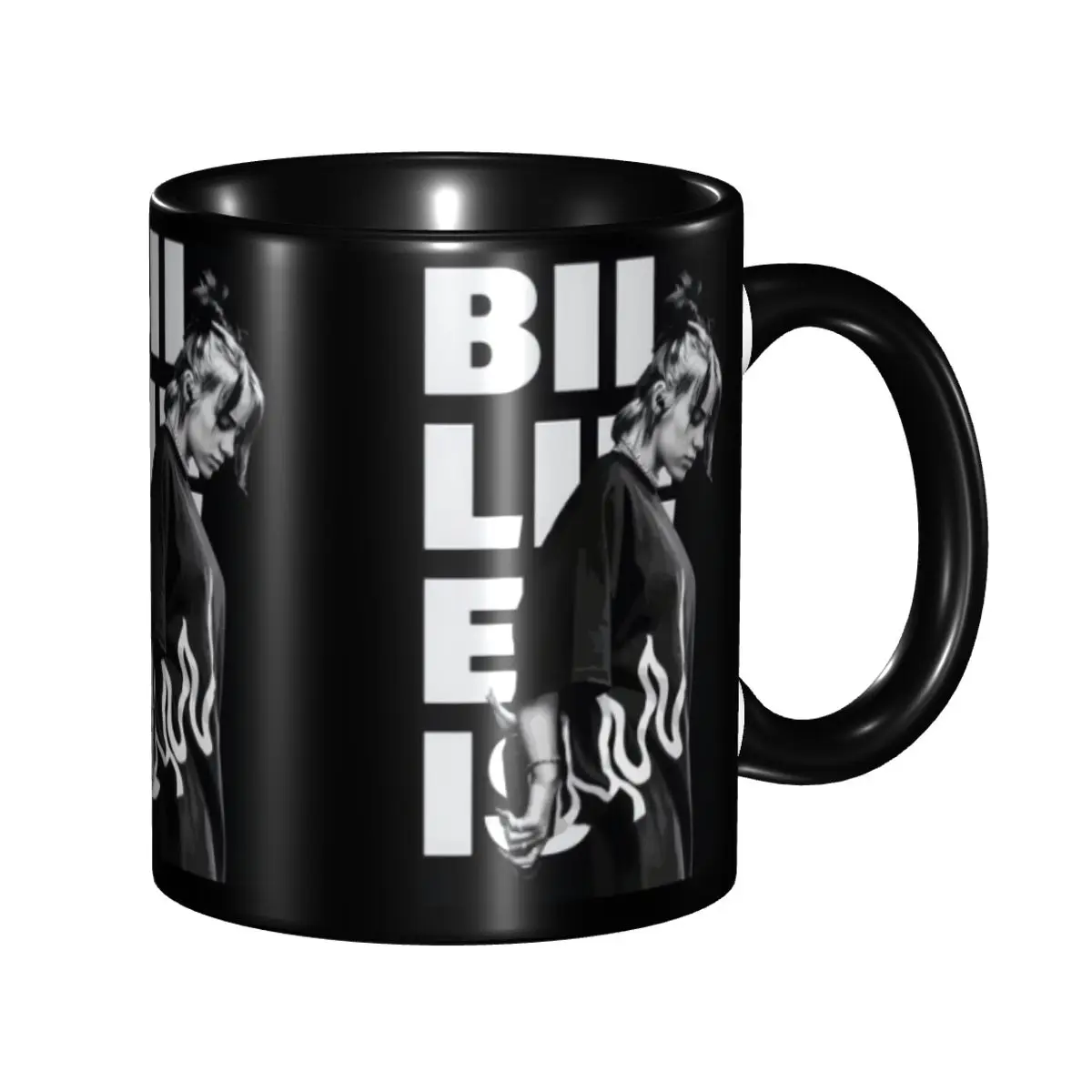 Zanger Muziek Billies Eilishs Koffiemok DIY Gepersonaliseerde Keramische Melk Thee Mok Cup