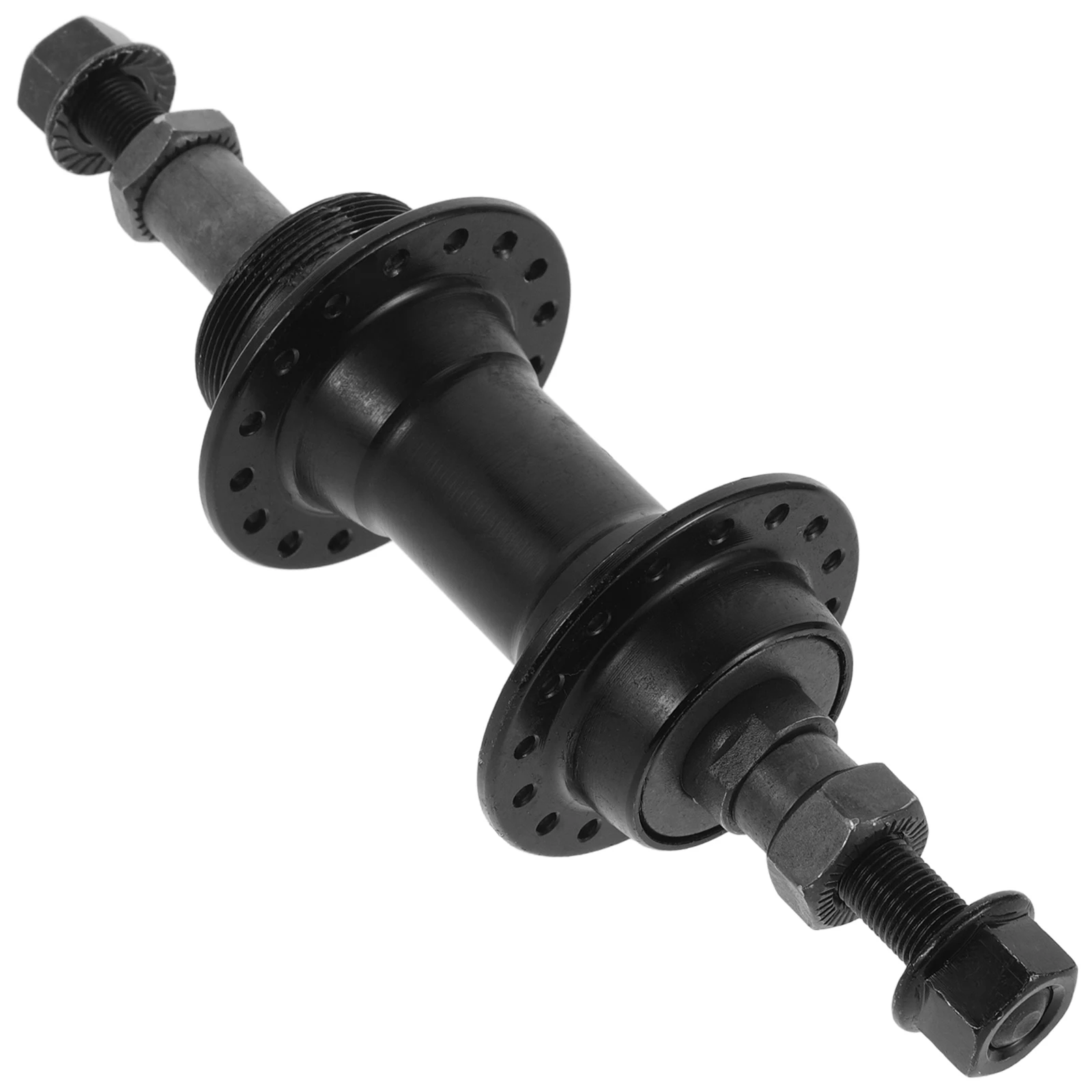 

32 Hole Mountain Metal Bicycle Wheel Part Bolt-On Non Quick Release Rear Front Axle Replacement
