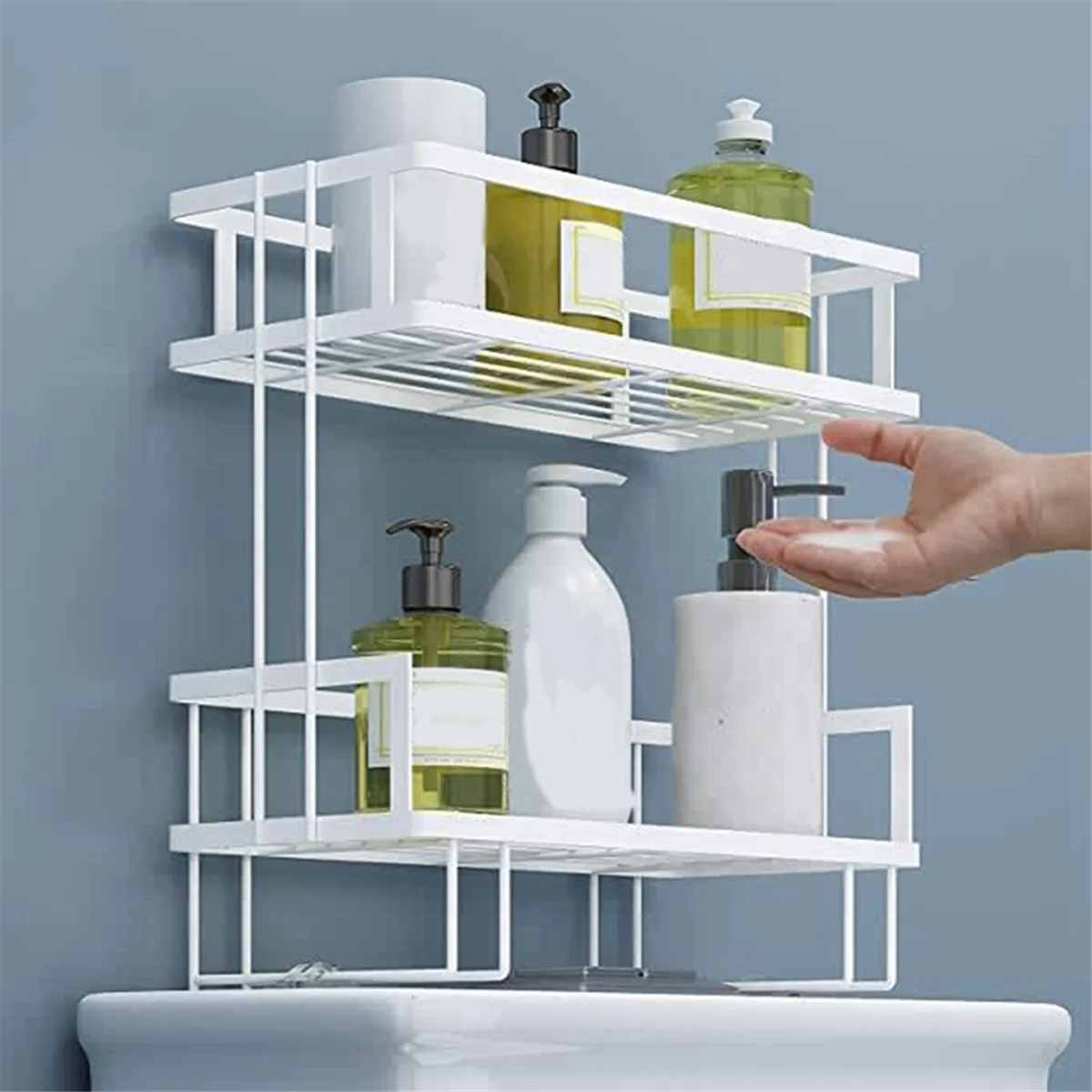 Bathroom Accessories, Bathroom Organizers and Storage, 2-Tier over the Toilet