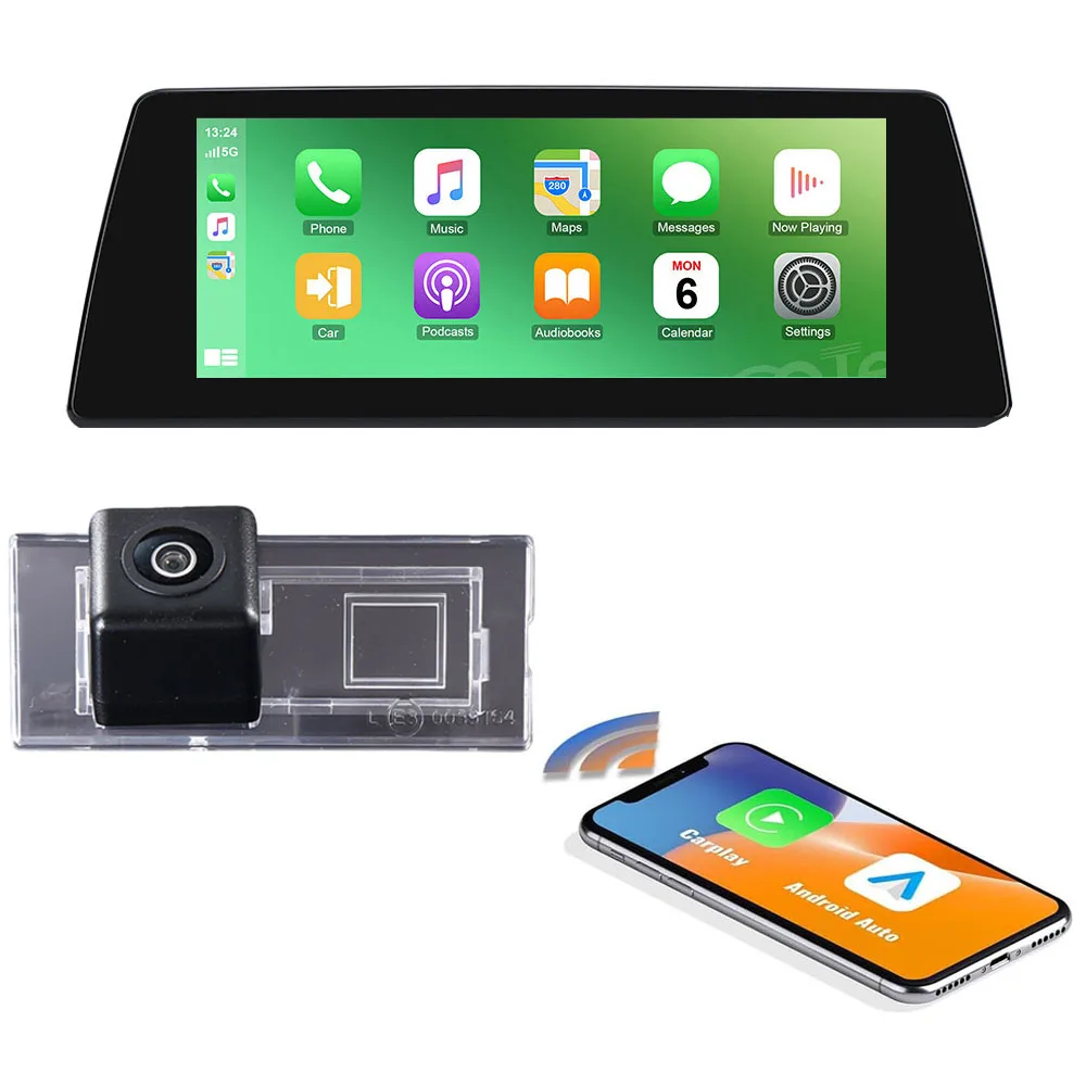 Android car radio Bluetooth Carpaly GPS Navigation+AHD rearview camera For BMW X5 E53 5er E39 M5 520d 520i 525td 535i 528i 530i