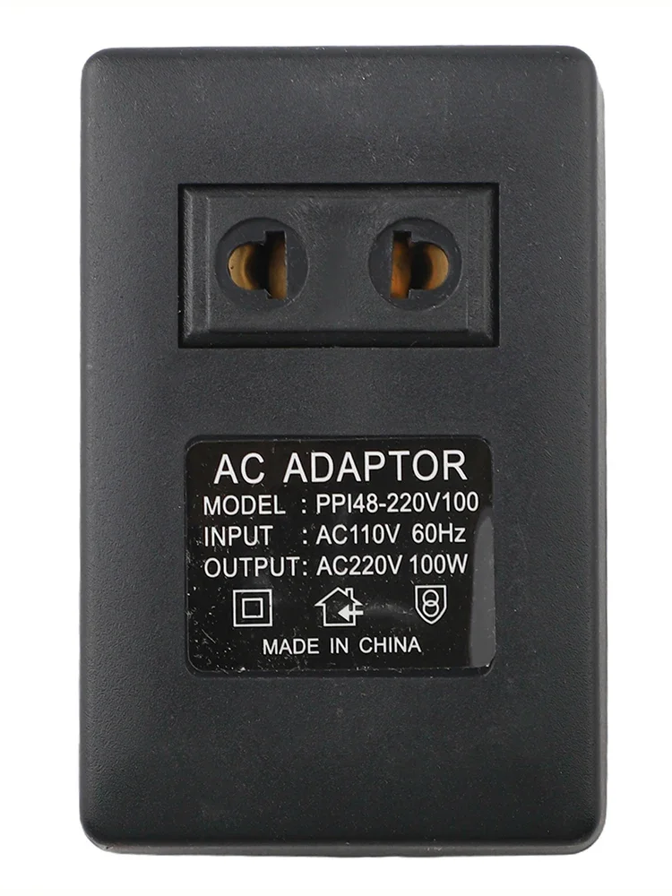 Business Trips AC 220V To 110V Transformer Power Converter Efficient Transformer Plastic And Metal For Smartphones