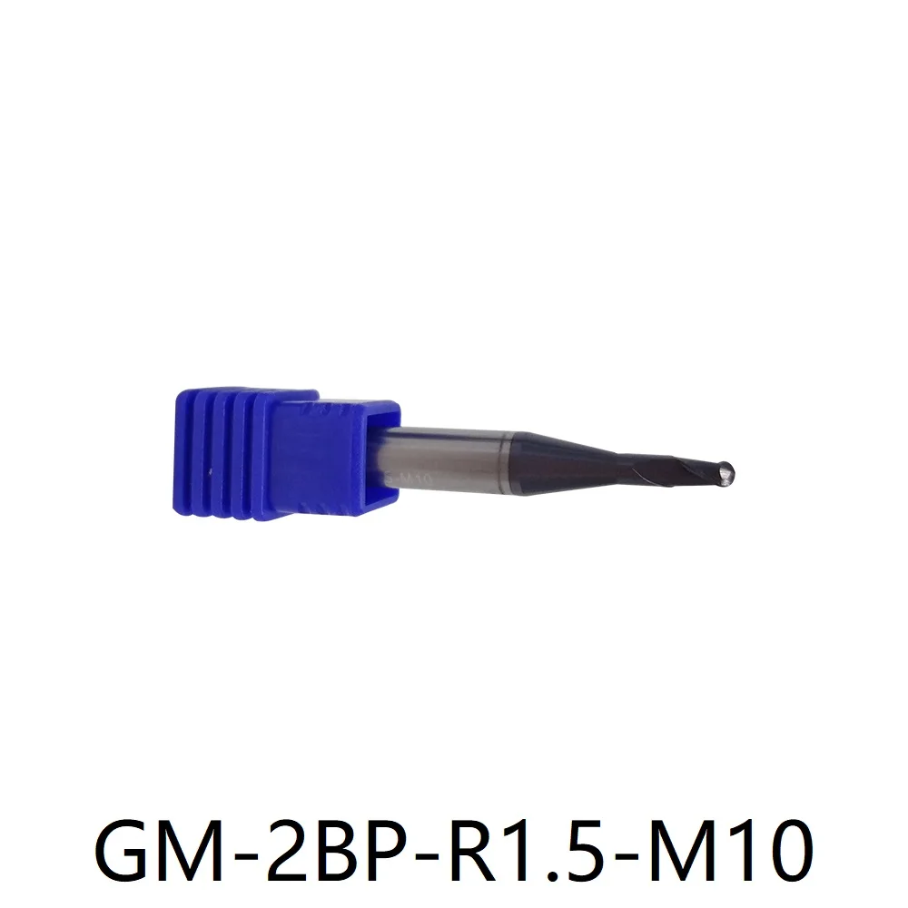 

ZCC GM-2BP-R1.5-M10 GM-2BP-R1.5-M12 GM-2BP-R1.5-M16 GM-2BP-R1.5-M20 Твердосплавное фрезерование серии GM Полуобработка GM-2BP