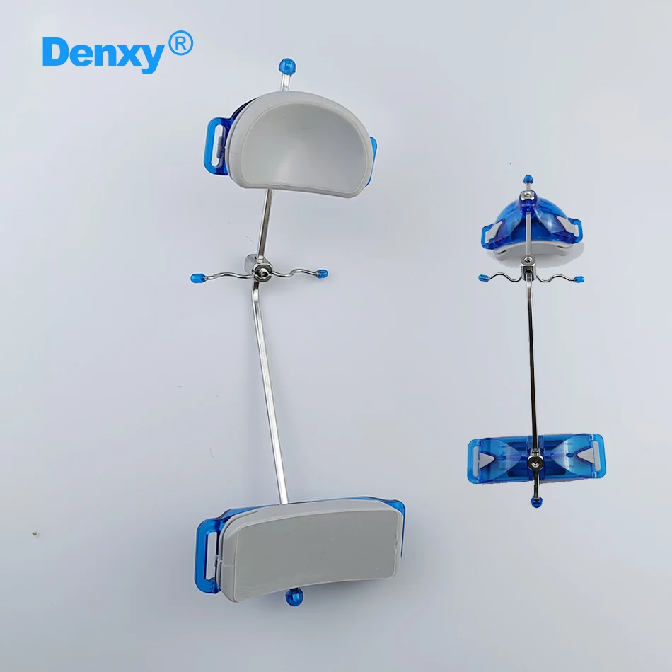 Denxy 1Bag Dental Reverse Pull Kopfband Einpolige Gesichtsmaske mit Kopfriemen Silikonpolster Kieferorthopädische Patienten-Zahnpflege-Artikel – Detail 2