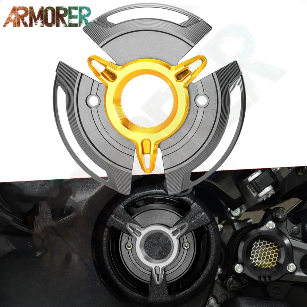 

Алюминиевый статор двигателя для мотоцикла, крышка стартера, рама, слайдер, защита для YAMAHA TMAX 560 TECHMAX T-MAX 560 TECH MAX TECH-MAX