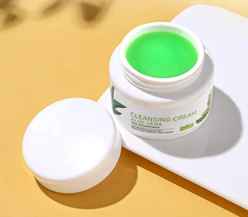 Natural Aloe Vera Cleansing Cream Makeup Remover Skin Nourishing Cleaning Moisturizing Face Skin