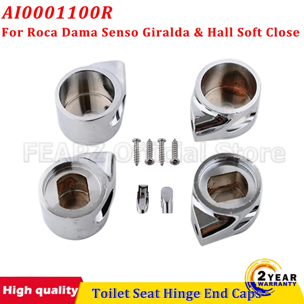 

Toilet Seat Hinge Metal End Caps Only AI0001100R For Roca Dama Senso Giralda & Hall Soft Close Replacement Part
